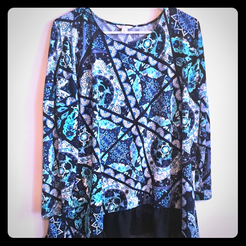 Ladies Abstract Blouse